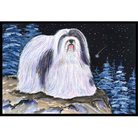 Carolines Treasures Carolines Treasures SS8450JMAT Starry Night Havanese Doormat - 24 x 36 in. SS8450JMAT
